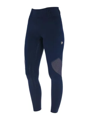 Begrenztes Angebot Covalliero Reitleggings Mesh F/S 2026 - Dunkelblau