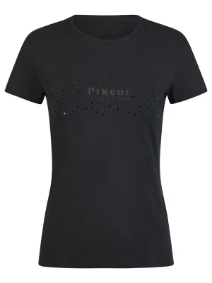 Versand Am Gleichen Tag Pikeur T-Shirt Selection  - Black