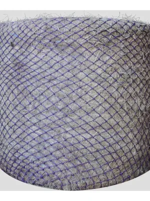 Beliebt Equip Horse Futtersparnetz für Rundballen 5 x 5 cm Maschenweite - Schwarz