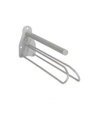 Super-Preis Grooming Deluxe Sattelhalter metal mit Schabracken halter Stahl - Silber