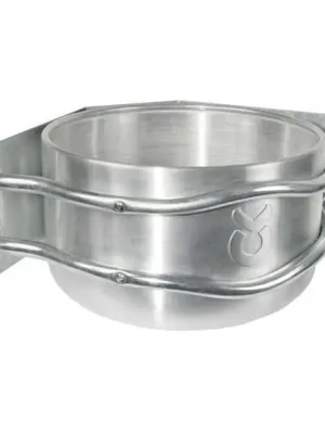 Kerbl Aluminium-Futtertrog - Silber Sonderangebot