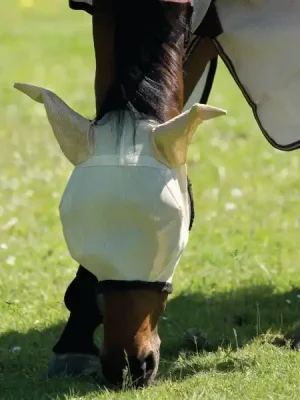 Versand Am Gleichen Tag Horseware Masque Anti-mouche Amigo Fly Mask - beige/marron , S