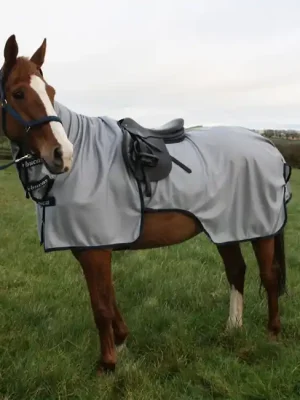 Aktuell Bucas Buzz-Off Riding - Argent , M