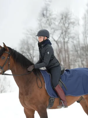 Abverkauf Bucas Riding Rug - Marine/Argent , 125