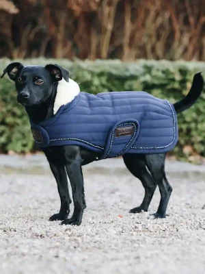 Wochenendangebot Kentucky Dogwear Couverture pour chien Dog Coat Pearls - Marine  , XXL