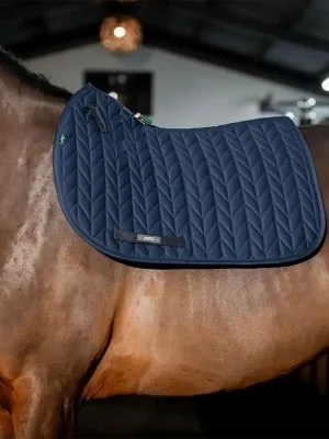 Ausverkauf Horseware Amigo Close Contact Saddle Pad - Navy, Warmblut