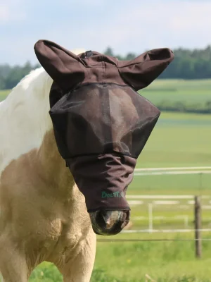 Boett Fliegenmaske Sweet Itch Hood - dark brown (Gr. 85-115) , 00 Preisreduziert