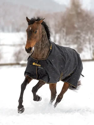 Zertifiziert Bucas Irish Turnout Medium 150g Classic - black/gold , 125