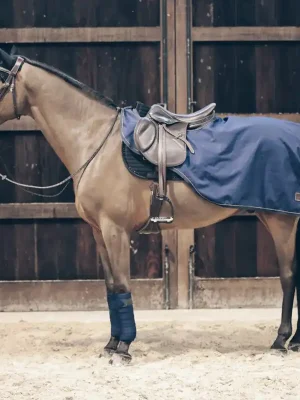 Zertifiziert Kentucky Horsewear Ausreitdecke Waterproof 160g - marineblau , M
