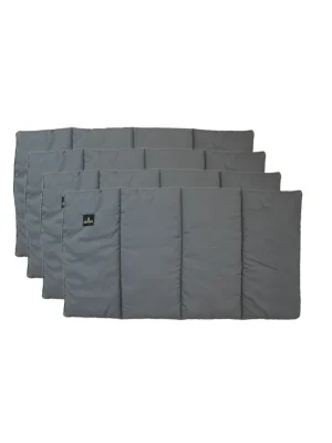 Aktuell Kentucky Horsewear Bandagenunterlagen Stall 4er Set - Grau