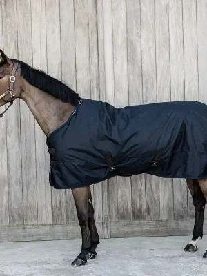 Top-Angebot Kentucky Horsewear Turnout Rug All Weather Waterproof Classic 150g TIny - Marine , 80