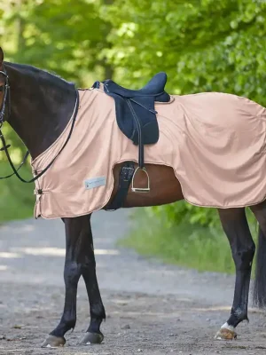 Bestseller Waldhausen Fliegenausreitdecke Protect - hellblau/nachtblau, 155