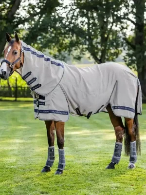 Wochenendangebot LeMieux Kudos Gladiator Fly Rug inkl. abnehmb. Halsteil - Grey, 168
