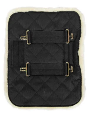 Wochenendangebot Kentucky Horsewear Chest Expander Quilted mit Lammfell und doppeltem T-Hakenverschluss - navy