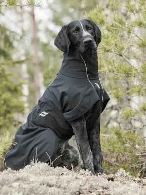 Wochenendangebot Back on Track Nella All-round Hundemantel - Schwarz, 25