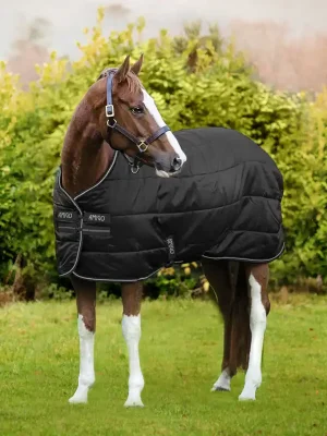 Abverkauf Horseware Amigo Diamond Insulator 200g - Navy/Titanium Grey, 155