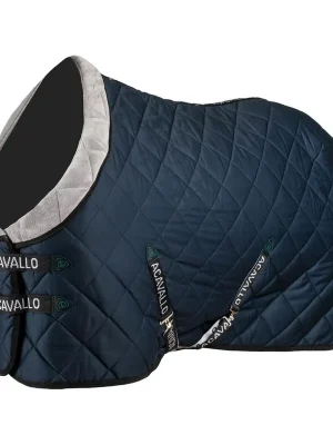 Acavallo Coperta Box Trapuntata Stalldecke 200g , Navy, 135 Preis Gesenkt