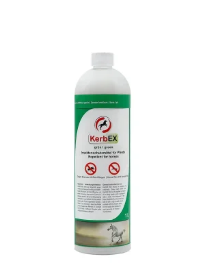 KerbEX Insektenschutz Grün ohne Knoblauch 1L - 1L Zertifiziert
