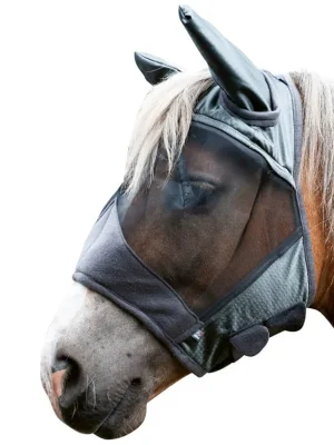 Ausverkauf HKM Fliegenschutzmaske High Professional - dunkelblau, S