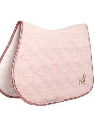 Versand Am Gleichen Tag Kentucky Horsewear Saddle Pad Unicorn Glitter Jumping - soft rose, Warmblut