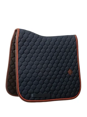 Top-Angebot Kentucky Horsewear Saddle Pad Onion Quilt Leather Neon Dressage - kaki, Warmblut