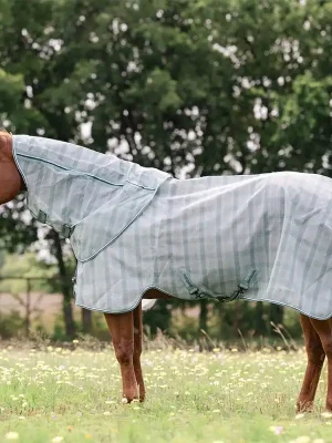 Versand Am Gleichen Tag Horseware Newmarket Quarter Horse Plus Fly Sheet - Witney Navy, 6'4