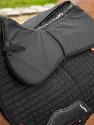 Aktuell LeMieux ProSorb Plain 2 Pocket Half Pad - Black, L
