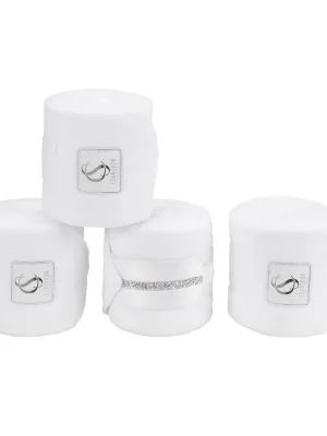 Aktuell Eskadron Classic Sports 26 Fleece Jewel Bandagen 4er-Set - ocean, Warmblut