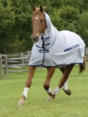 Abverkauf Bucas Buzz-Off Full Neck PONY - Argent , 100