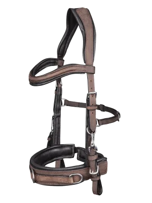 Meistverkauft waldhausen lederkappzaum anatomic warmblut extra gross braun