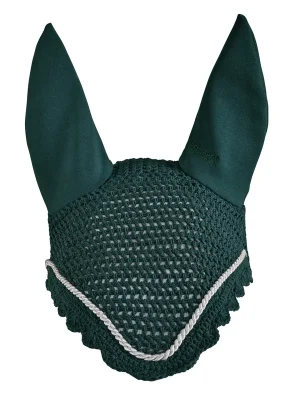 eskadron basic fliegenkopfschutz regular silver vollblut warmblut racinggreen Kostenloser Rückversand