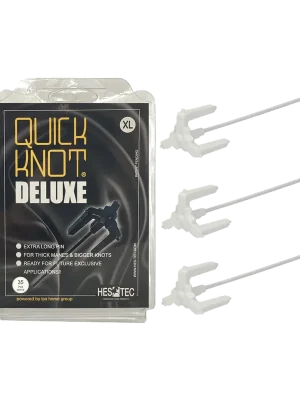 hes tec einflechthilfe quick knot deluxe xl weiss xl Schnäppchen