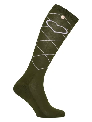 imperial riding socken irhimperial heart 39 42 dark olive Knallerangebot