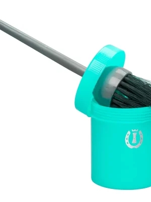 Expressversand imperial riding hufoelpinsel mit dose irh one size jade