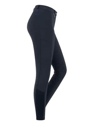Angebot elt reithose micro knie silikon 176 nachtblau