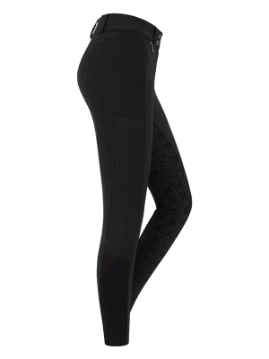 Begrenztes Angebot elt damen reithose micro sport silikon high waist 140 schwarz