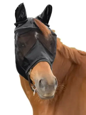 Zertifiziert waldhausen premium fliegenmaske 3 in 1 pony schwarz
