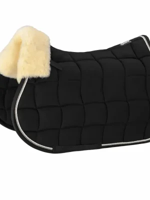 Aktuell eskadron sattelunterlage lambskin core banana pony
