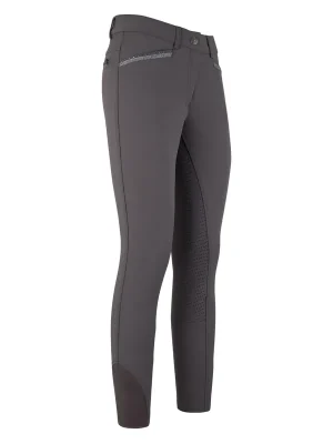 Geprüft imperial riding damen reithose el capone fullgrip darkgrey 72