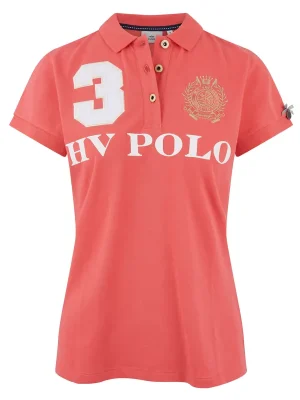 Schnäppchen hv polo polo shirt hvpfavouritas eq l bright coral