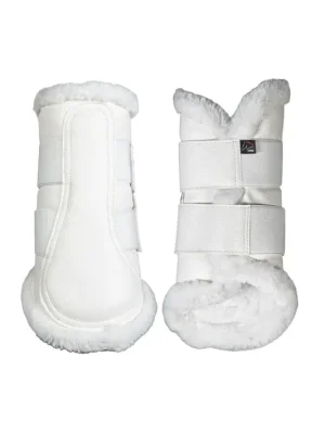 Direktkauf hkm sports gamaschen comfort premium fur shetty weiss weiss