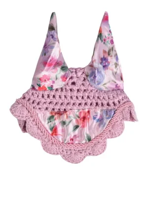 Ausverkauf hkm sports fliegenhaube hobby horsing print one size flower