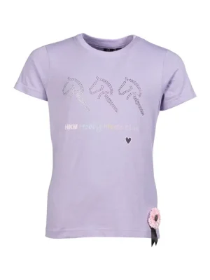 Direktkauf hkm sports t shirt hobby horsing lavendel 134 140