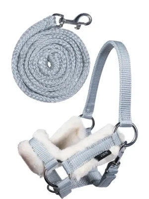Gratis Versand hkm sports halfter und strick hobby horsing one size grau