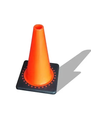 Preisreduziert Kegel mit stabilem Stand 30 cm - Weich PVC Pylon  »  251028-EA