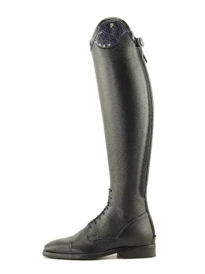 Direkt Vom Hersteller Petrie Reitstiefel Luca Croco Blau  »  210103_38-2S