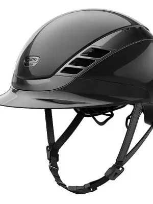 ABUS PIKEUR Reithelm AirLuxe Chrome - kurzer Schirm  »  222366_M-MN Sichere Zahlung