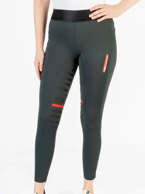 Reitleggings Damen Reggings® R1 Mid Season mit Vollgrip Neue Ware