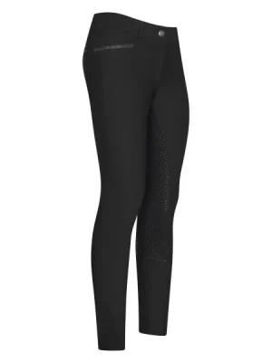 Geprüft Reithose Damen Capone high waist winter Vollgrip