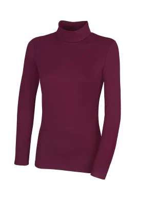 Begrenztes Angebot Shirt Damen Rollneck Athleisure